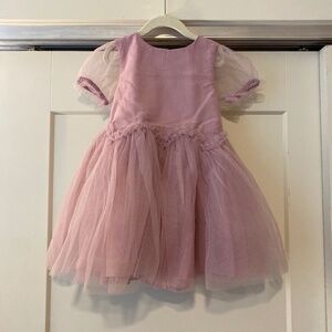 NWOT Mini Boden Lilac Tulle Dress 5/6Y
